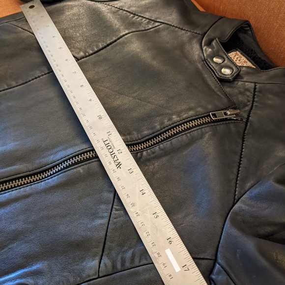 Free People Leather Jacket - Picture 16 of 16